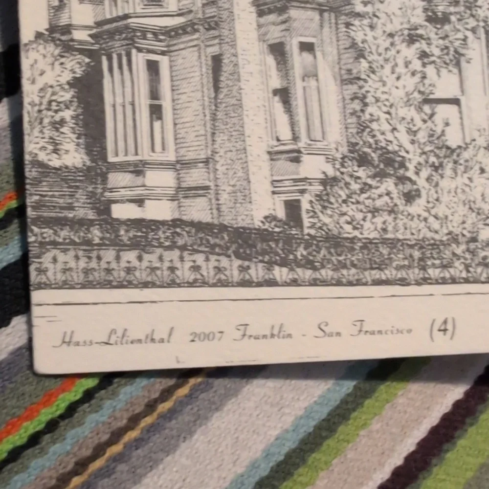 Vintage Victorian San Francisco Artist Robert M. Sebring Art Print Card Set Rare